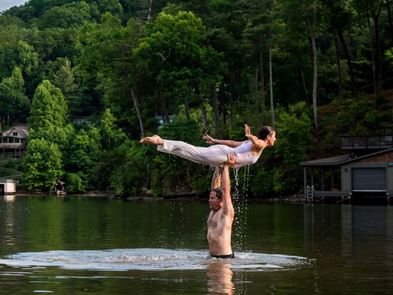 See Where 'Dirty Dancing' was Filmed Lake Lure, NC